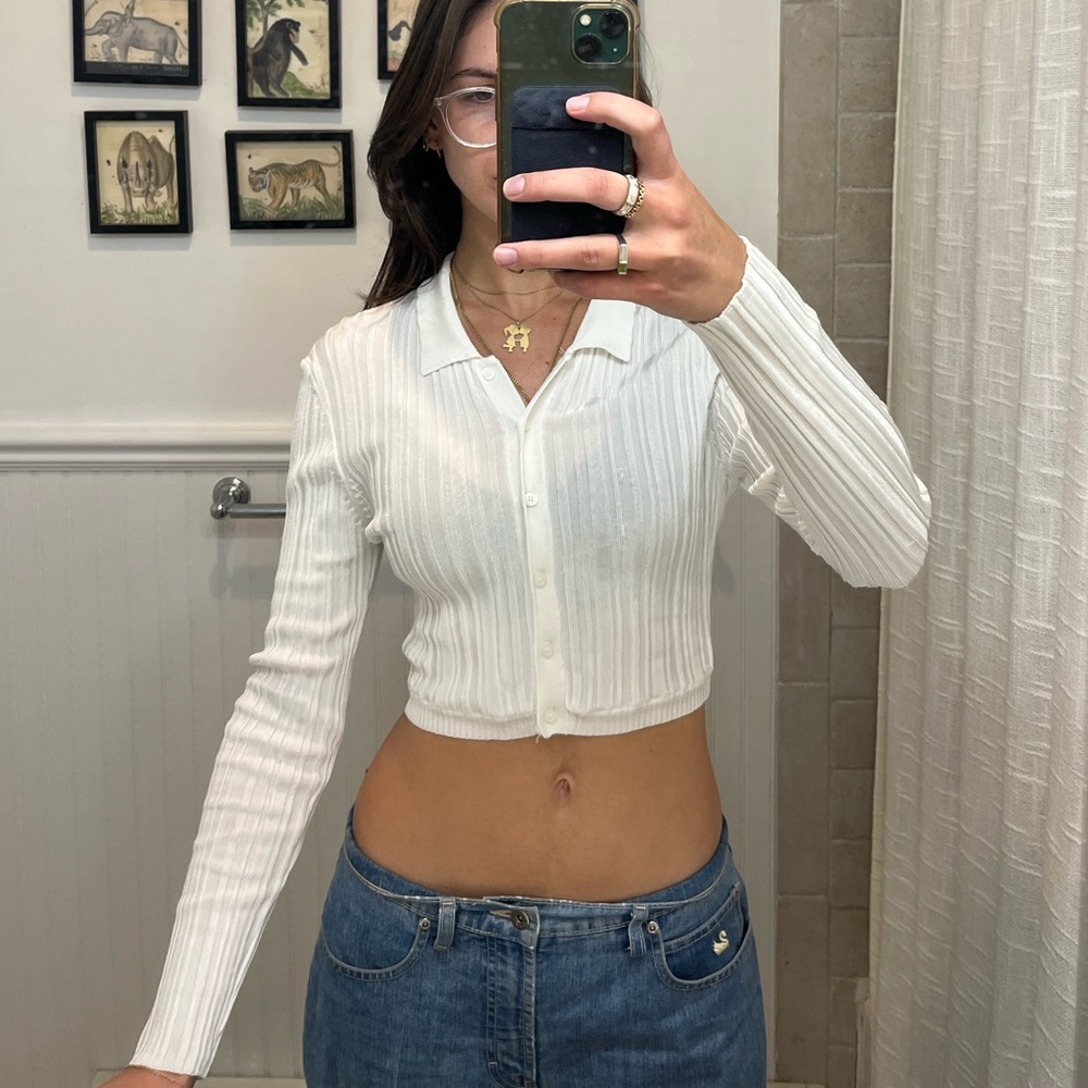 Urban Outfitters collared button up cardigan